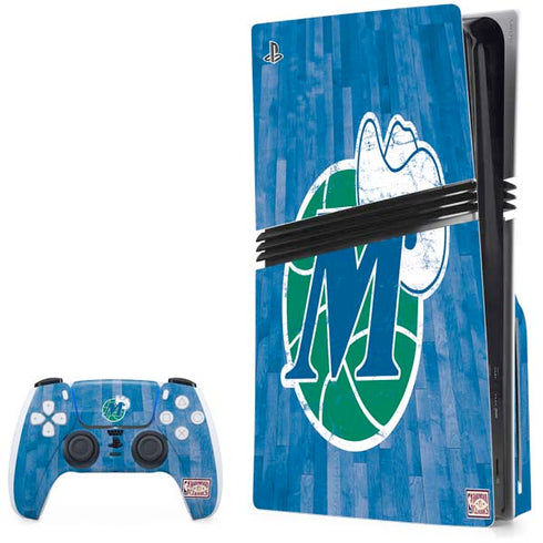NBA Dallas Mavericks Hardwood Classics PS5 Pro Disk Bundle Skin