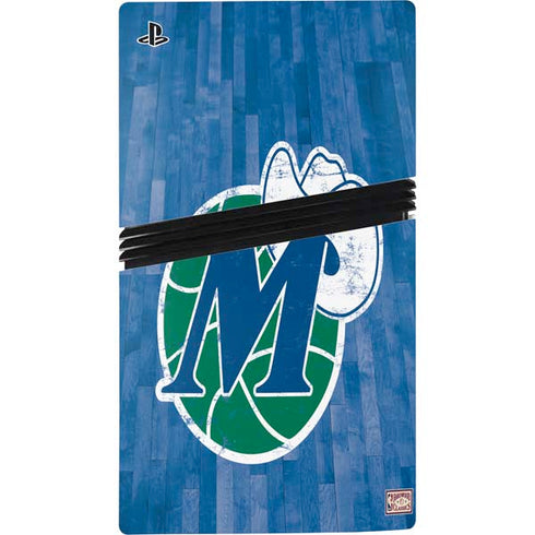 NBA Dallas Mavericks Hardwood Classics PS5 Pro Disk Console Skin