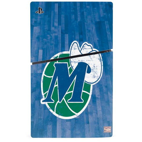 NBA Dallas Mavericks Hardwood Classics PS5 Slim Digital Edition Console Skin