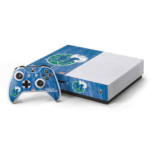 NBA Dallas Mavericks Hardwood Classics Xbox One S Console and Controller Bundle Skin