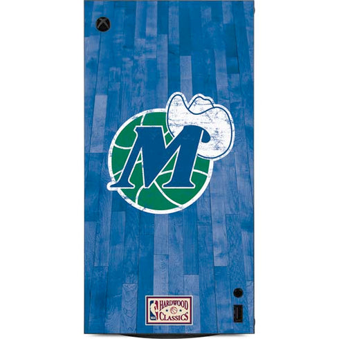 NBA Dallas Mavericks Hardwood Classics XBox Series X Digital Edition Console Skin