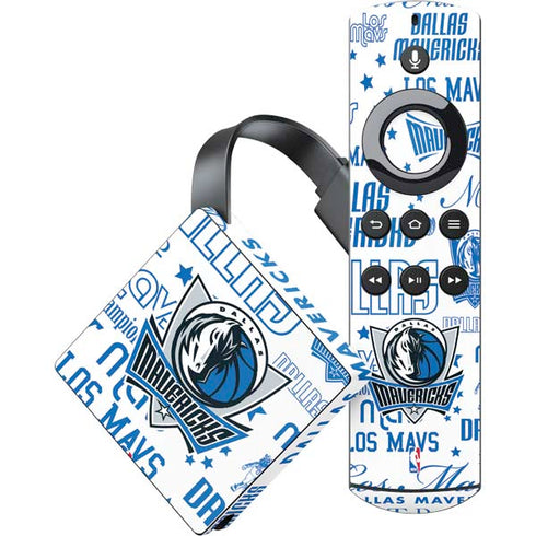 NBA Dallas Mavericks Historic Blast Amazon Fire TV Skin
