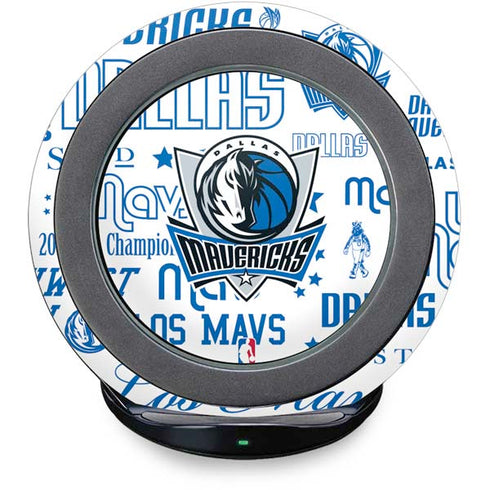 NBA Dallas Mavericks Historic Blast Fast Charge Wireless Charging Stand Skin