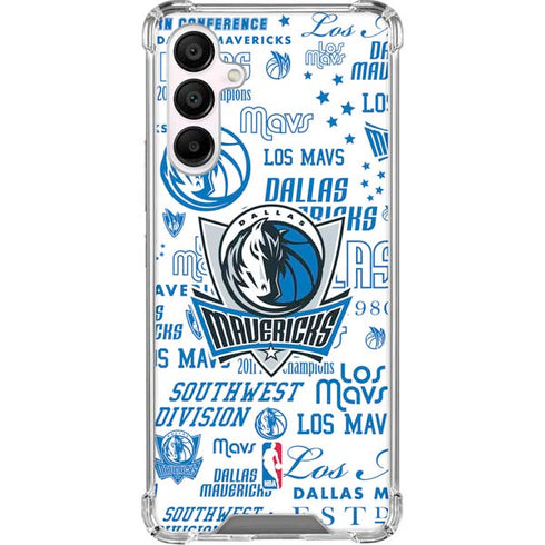 NBA Dallas Mavericks Historic Blast Galaxy A16 5G Clear Case