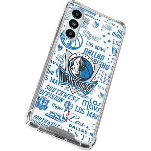 NBA Dallas Mavericks Historic Blast Galaxy A16 5G Clear Case