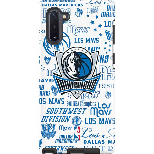 NBA Dallas Mavericks Historic Blast Galaxy Cases