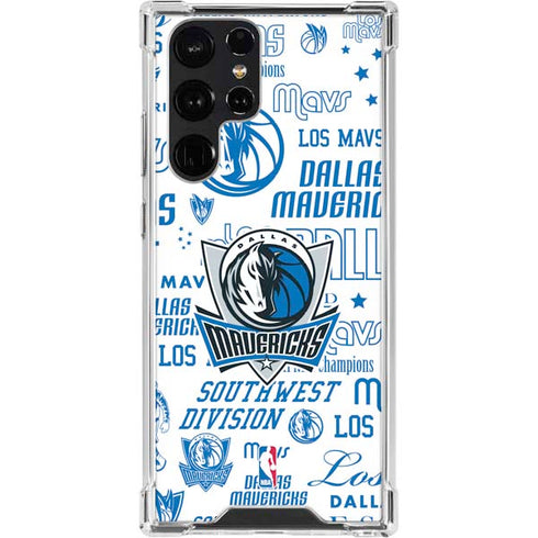 NBA Dallas Mavericks Historic Blast Galaxy S23 Ultra Clear Case