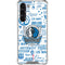 NBA Dallas Mavericks Historic Blast Galaxy S24 FE Clear Case