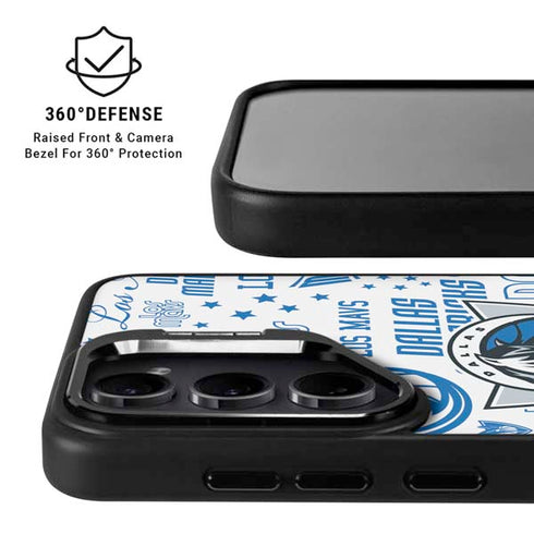 NBA Dallas Mavericks Historic Blast Galaxy S25 Kickstand Case
