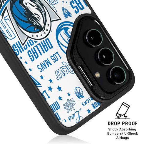 NBA Dallas Mavericks Historic Blast Galaxy S25 Kickstand Case