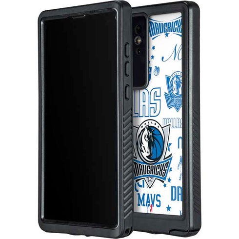 NBA Dallas Mavericks Historic Blast Galaxy S24 Ultra Waterproof Case