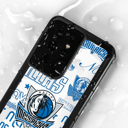 NBA Dallas Mavericks Historic Blast Galaxy S24 Ultra Waterproof Case