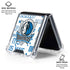 NBA Dallas Mavericks Historic Blast Galaxy Z Flip6 Clear Case
