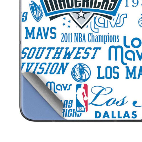 NBA Dallas Mavericks Historic Blast Galaxy Z Fold5 5G Skin