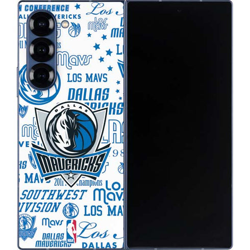 NBA Dallas Mavericks Historic Blast Galaxy Z Fold6 Skin