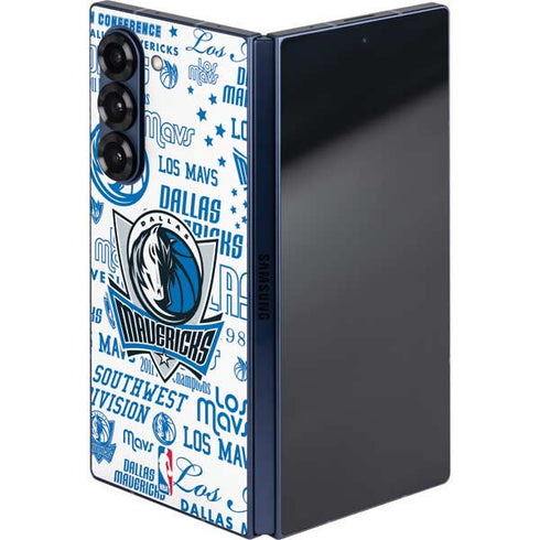 NBA Dallas Mavericks Historic Blast Galaxy Z Fold6 Skin
