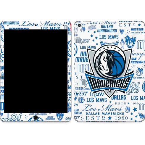 NBA Dallas Mavericks Historic Blast iPad Skins