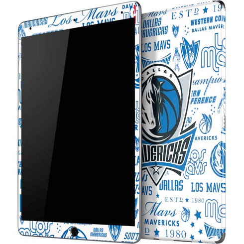 NBA Dallas Mavericks Historic Blast iPad Skins