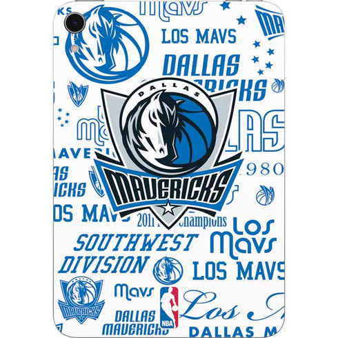 NBA Dallas Mavericks Historic Blast Apple iPad Mini Skin