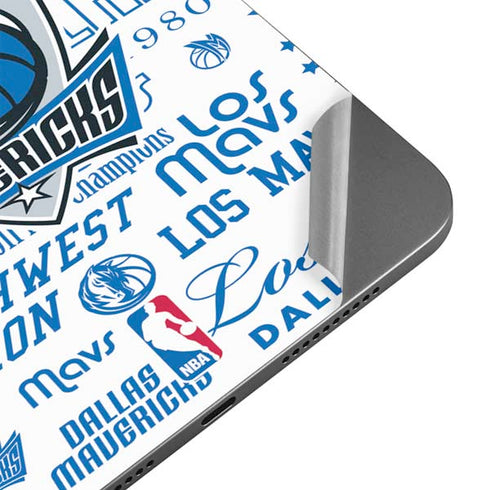 NBA Dallas Mavericks Historic Blast Apple iPad Mini Skin