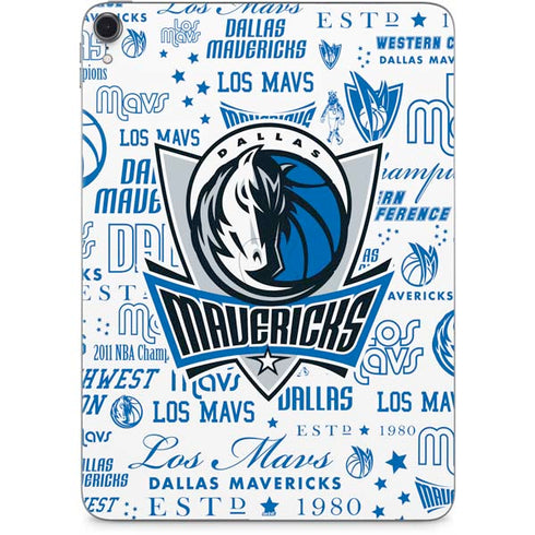 NBA Dallas Mavericks Historic Blast Apple iPad Pro Skin