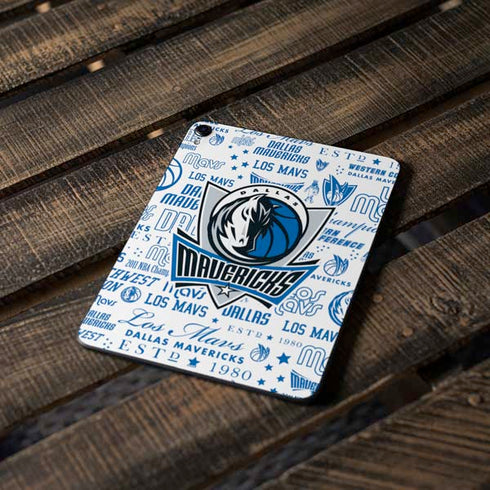 NBA Dallas Mavericks Historic Blast Apple iPad Pro Skin