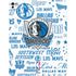 NBA Dallas Mavericks Historic Blast iPad Pro 13in M4 (2024) Skin