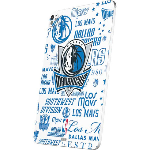 NBA Dallas Mavericks Historic Blast iPad Pro 13in M4 (2024) Skin