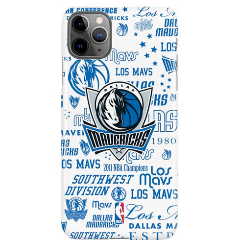 NBA Dallas Mavericks Historic Blast iPhone Cases