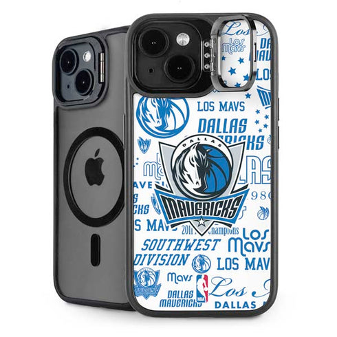 NBA Dallas Mavericks Historic Blast iPhone 15 Kickstand Case