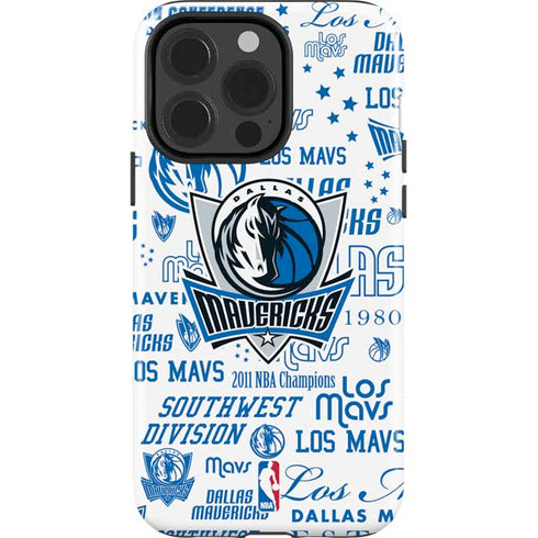 NBA Dallas Mavericks Historic Blast iPhone 15 Pro Impact Case