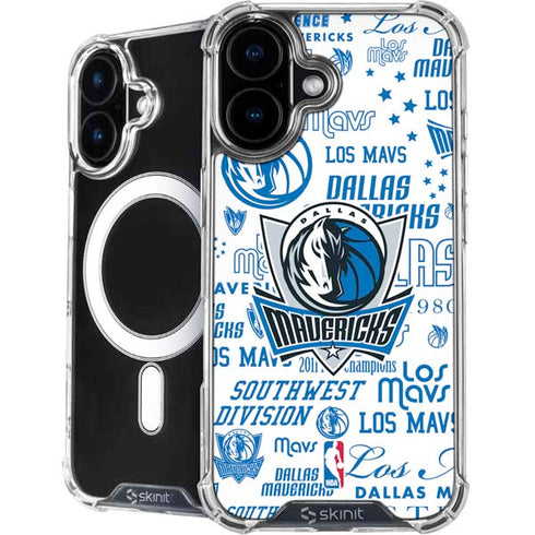 NBA Dallas Mavericks Historic Blast iPhone 16 Plus MagSafe Case