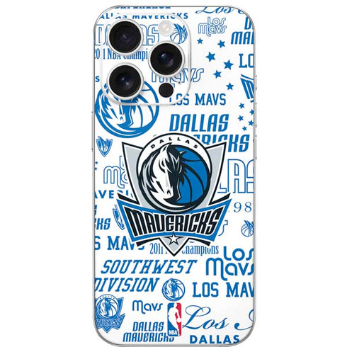 NBA Dallas Mavericks Historic Blast iPhone 16 Pro Skin
