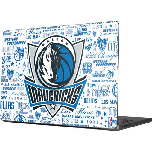 NBA Dallas Mavericks Historic Blast Apple MacBook Pro 14-inch Skin