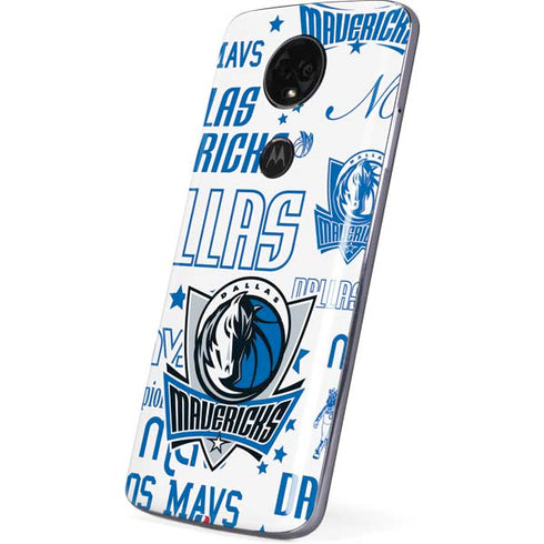 NBA Dallas Mavericks Historic Blast Moto E5 Plus Skin