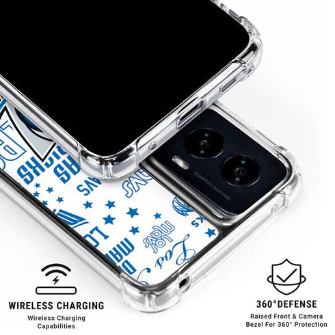 NBA Dallas Mavericks Historic Blast Moto G Power 5G (2024) Clear Case