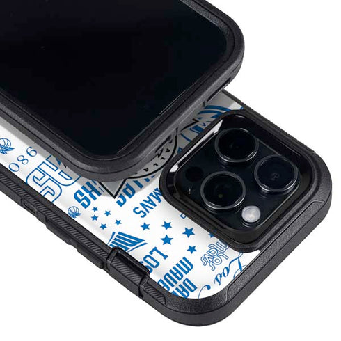 NBA Dallas Mavericks Historic Blast Otterbox Defender iPhone Skin
