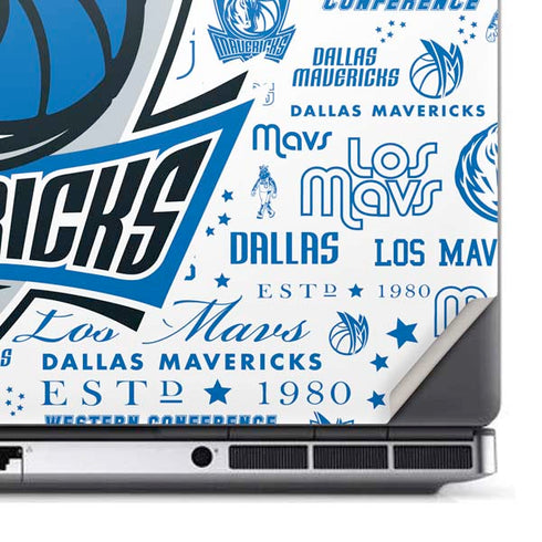 NBA Dallas Mavericks Historic Blast Dell Precision Skin
