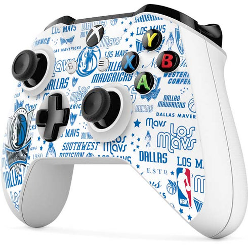 NBA Dallas Mavericks Historic Blast Xbox One S All-Digital Edition Bundle Skin