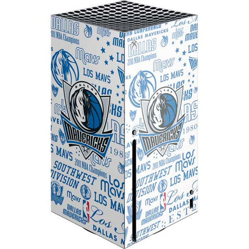 NBA Dallas Mavericks Historic Blast Xbox Series X Skins