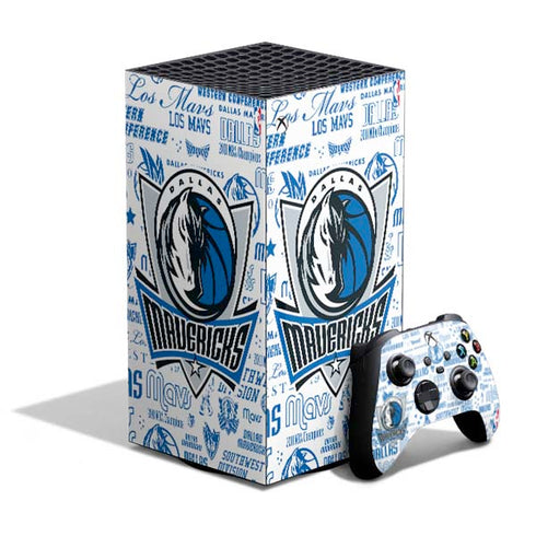 NBA Dallas Mavericks Historic Blast XBox Series X Digital Edition Bundle Skin