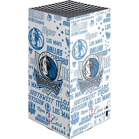 NBA Dallas Mavericks Historic Blast Xbox Series X Skins