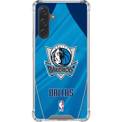 NBA Dallas Mavericks Jersey Galaxy A17 Clear Case