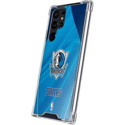 NBA Dallas Mavericks Jersey Galaxy S23 Ultra Clear Case