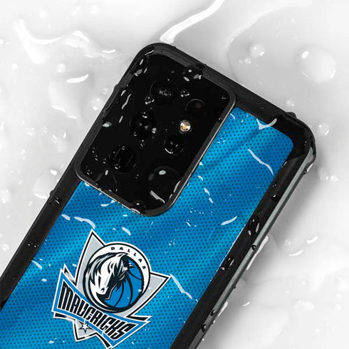 NBA Dallas Mavericks Jersey Galaxy S24 Ultra Waterproof Case