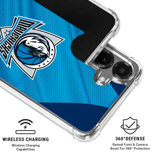 NBA Dallas Mavericks Jersey Galaxy S26 Plus Clear Case