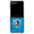 NBA Dallas Mavericks Jersey Galaxy Z Flip7 Clear Case