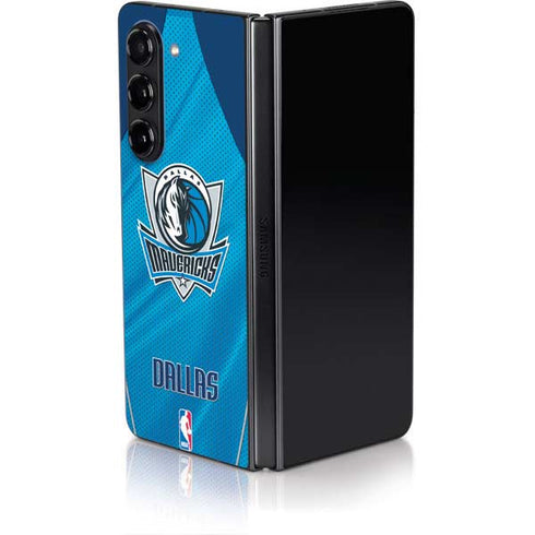 NBA Dallas Mavericks Jersey Galaxy Z Fold5 5G Skin