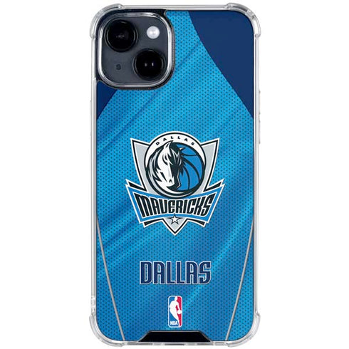 NBA Dallas Mavericks Jersey iPhone 15 Clear Case