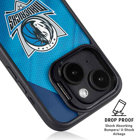 NBA Dallas Mavericks Jersey iPhone 15 Plus Kickstand Case
